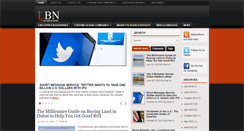 Desktop Screenshot of livebiznews.com